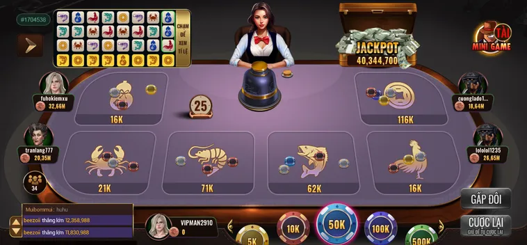 Chinh Phục Minigame Bầu Cua Tại BomWin Với Tỷ Lệ Thắng Cực Cao Mỗi Ngày