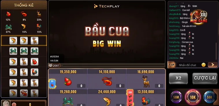 Chinh Phục Minigame Bầu Cua BigWin Tại BomWin Nhận Thưởng Cực Lớn Mỗi Ngày