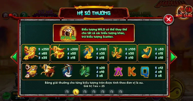 Chinh Phục Thế Giới Slot Game Kung Fu Panda Tại BomWin Nhận Thưởng Khủng