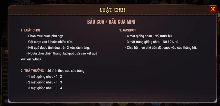 Biến Hóa Chiến Thuật Với Cách Chơi Mini Bầu Cua Tại BomWin Thần Tốc