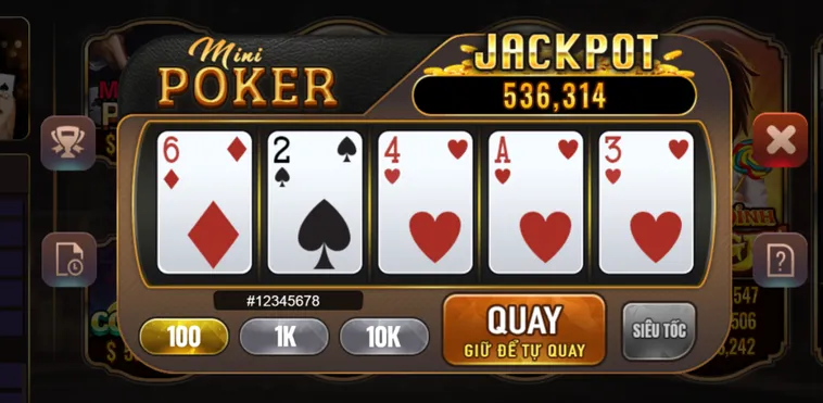 Slot Game Mini Poker Tại BomWin Đỉnh Cao Đấu Trường Trí Tuệ Cho Cao Thủ