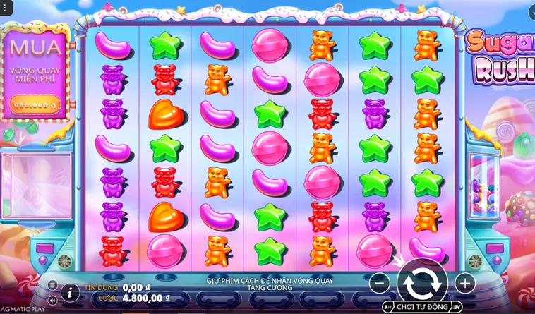 Bứt Phá Giới Hạn May Mắn Cùng Slot Game Sugar Rush Tại BomWin Thắng Lớn